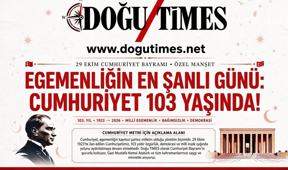 Bugün,  esarete boyun eğmeyen bir milletin, küllerinden yeniden doğarak kaderini