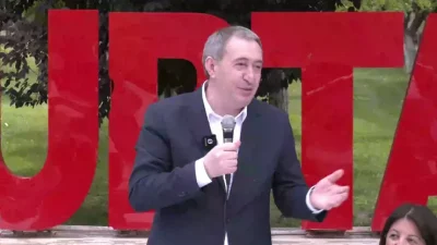 DEM Parti Eş Genel Başkanı Tuncer Bakırhan, Siirt Kurtalan'da 'Ekmek,