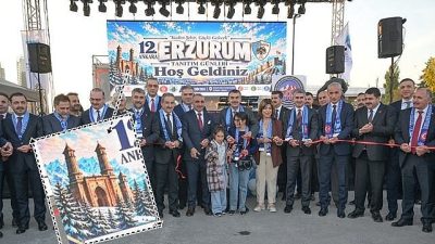 Ankara’da, 22-25 Ekim tarihleri arasında düzenlenen Erzurum Tanıtım Günleri’nin tanıtım