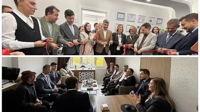 Erzurum’da kent protokolü, Psikiyatrist Psikoterapist Doç. Dr. Sertaç Zengil’in muayenehane