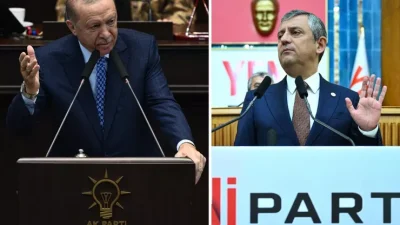 Yeni Parti Genel Başkanı Özgür Özel, Cumhurbaşkanı Recep Tayyip Erdoğan’ın