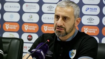 Erzurumspor FK Teknik Direktörü Serkan Özbalta, Eyüpspor galibiyetinin ardından yaptığı
