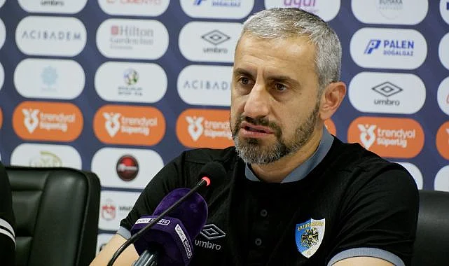 Erzurumspor FK Teknik Direktörü Serkan Özbalta, Eyüpspor galibiyetinin ardından yaptığı