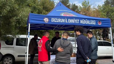 Erzurum'da polis, 5 bin üniversite öğrencisini terör ve dijital içerikler